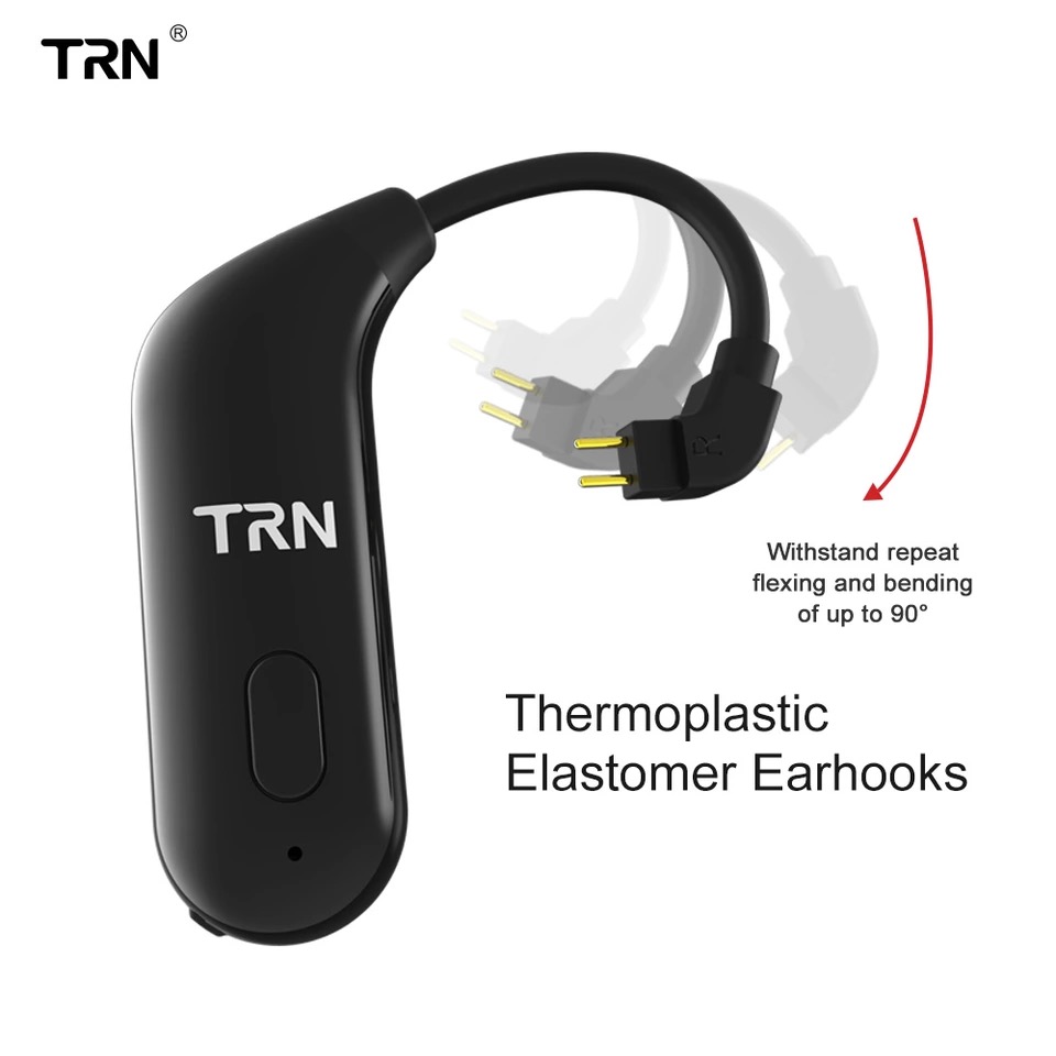 สายอัพเกรดบลูทูธ 5.0 TRN BT20 (ทำหูฟังให้เป็น True Wireless TWS) ตัวต่อหูฟังไร้สาย สายอัพเกรดบลูทูธ KZ TFZ TRN (ุรุ่น 2PIN 0